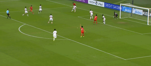 半场：U23越南1-1阿联酋U23，阮黎发、恩迪亚耶破门