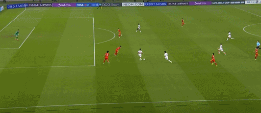 半场：U23越南1-1阿联酋U23，阮黎发、恩迪亚耶破门