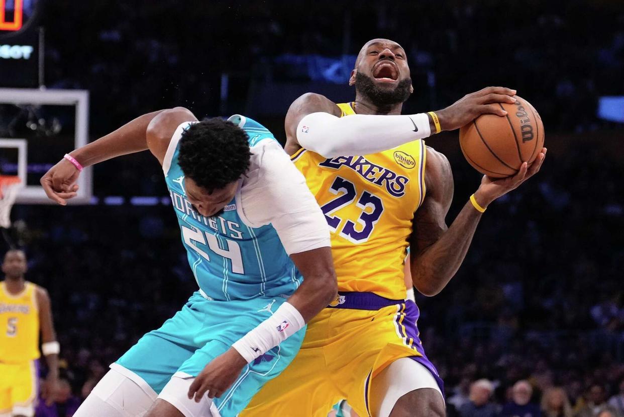 九游体育下载-大爆冷门！詹姆斯29+9，湖人完败黄蜂！东契奇39分创神迹