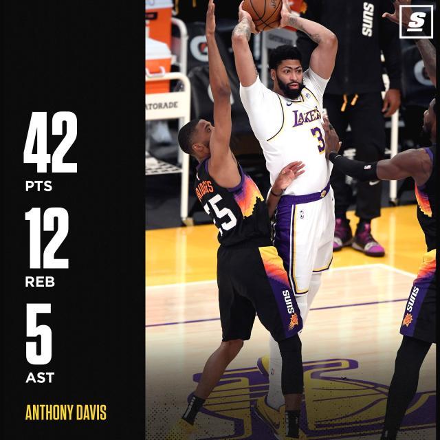 九游体育-20%的浓眉制霸太阳 苏醒的野兽静待季后赛之王